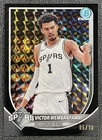 VICTOR WEMBANYAMA 2025-26 BOWMAN CHROME #BCV-143 BLACK GEOMETRIC REFRACTOR 5/10