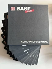 BASF 1/4” Reel to Reel Tapes          1200ft 7” Lot of 10  New Old Stock