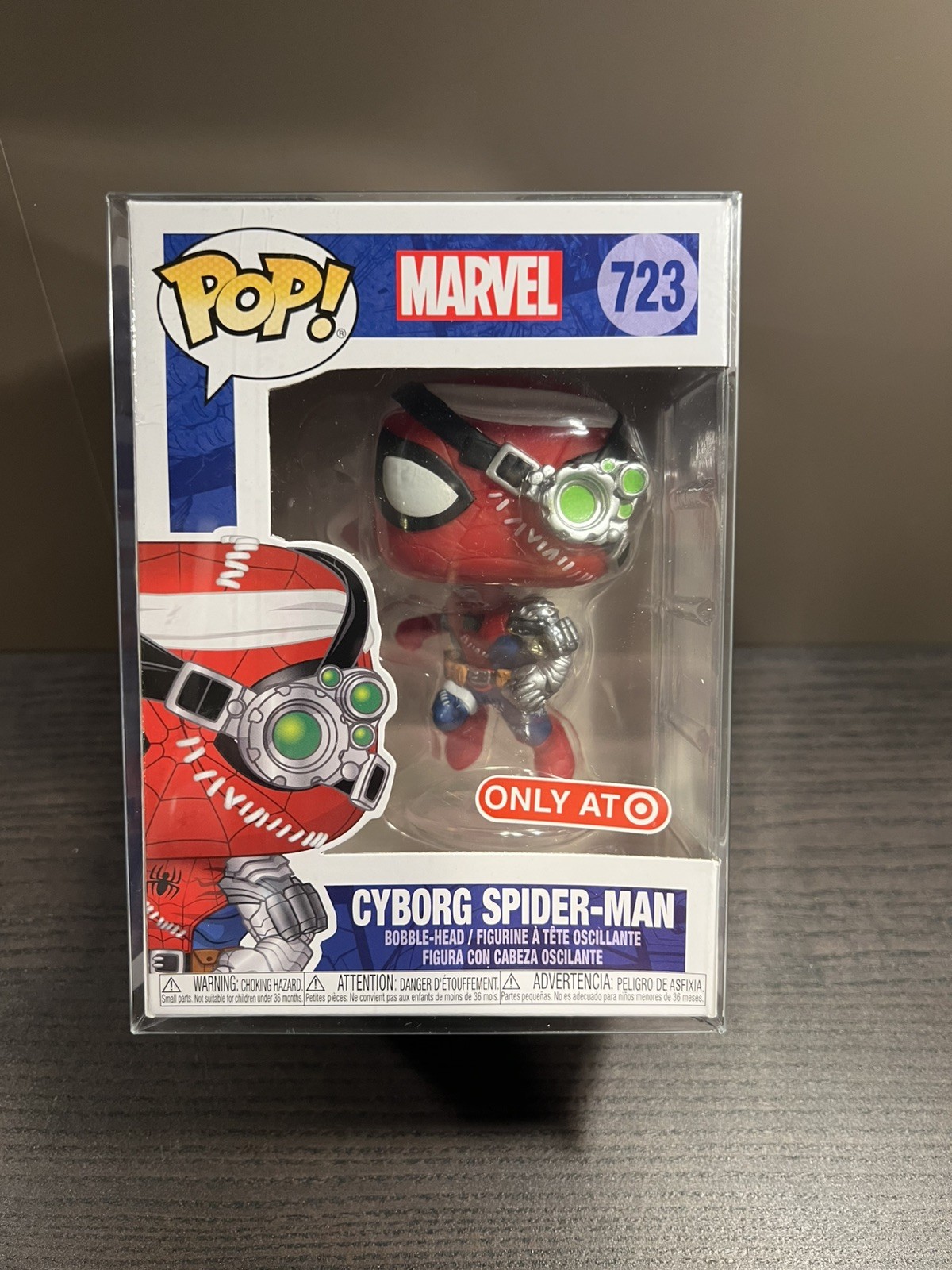 Funko Pop! Marvel Cyborg Spider- Man #723 Target Exclusive Vinyl Figure