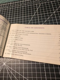 Nintendo NES - manual only for Gauntlet (Tengen) - original, authentic