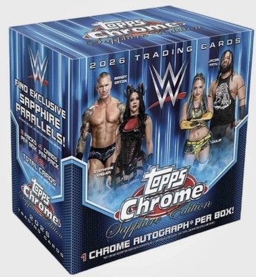 2025 Topps Chrome WWE Sapphire Pick Your Card