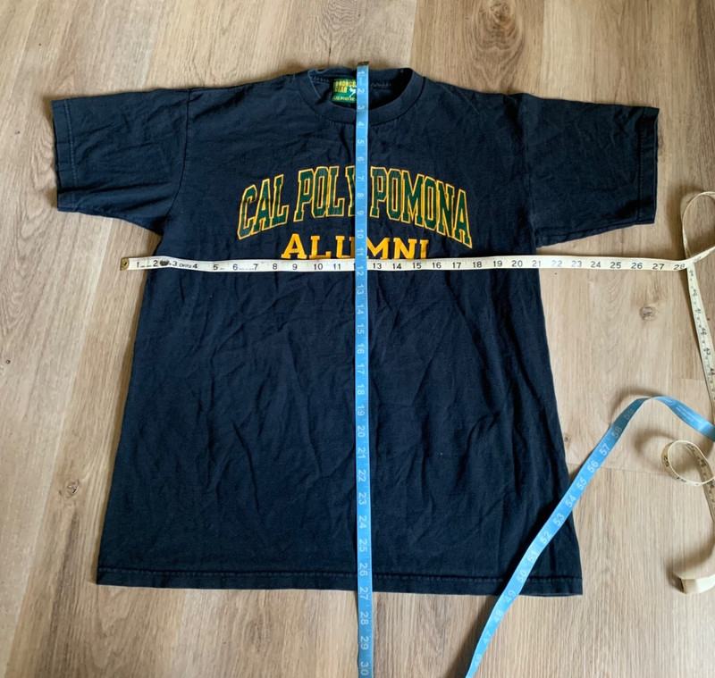 Mens T Shirt University Cal Poly Pamona Alumni Bronco Gear Size S 