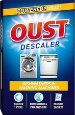 Oust Dishwasher and Washing Machine, Descaler, 2 x 75 g
