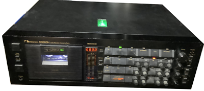 NAAC Showcase Nakamichi Dragon 3 head Cassette Deck Auto reverse