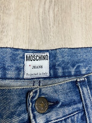 Moschino 90s Vintage Mens Baggy Denim Pants Jeans Size 40 | eBay