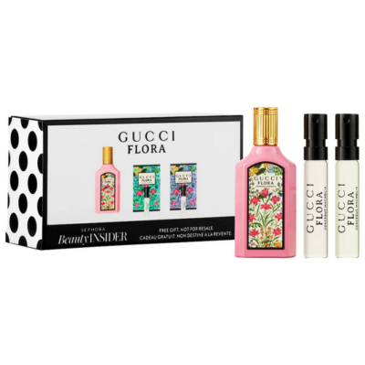 GUCCI FLORA 香水 3本セット 各5ml New Gucci 3PC Mini Flora Gorgeous Eau de Parfum Perfume Set Splash