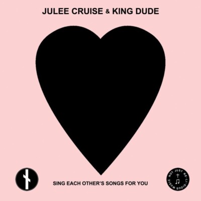 Julee Cruise & King Dude    Sing Each Other's Songs For You EP RARE BLUE Vinyl