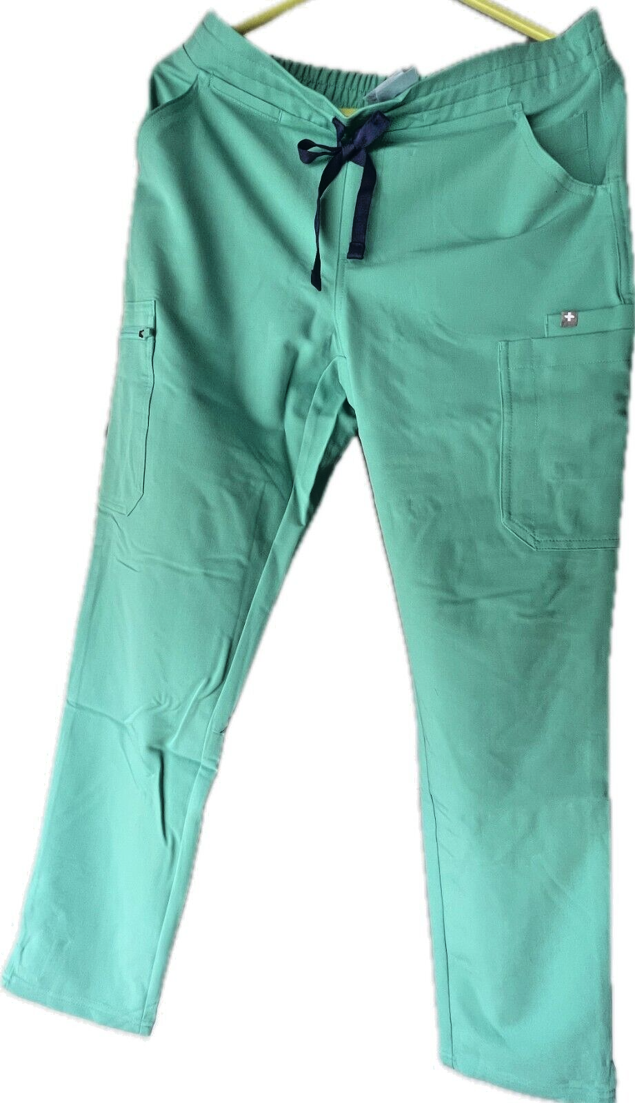 Women Figs Yola Skinny Pants Size Small Surgical Green Scrub Pants eBay