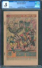 Giant-Size X-Men #1 ?? 1st New X-Men ?? CGC 0.5 No Front Cover Marvel Comic 1975