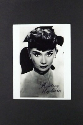 1 x Karte Adler Design Stars of the Silver Screen Audrey Hepburn # 10 von 25