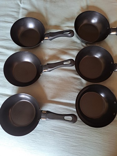 Lot De 6 Mini Poêles à Pain Gibson Holiday – Céramique, Motif Noël, Neuves