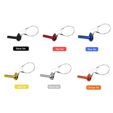 Dirt Bike Twist Throttle Accelerator Handlebar Grip Cable 7/8" 50 110 150 250cc