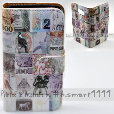 For Samsung Galaxy Note Series World Notes Print Wallet Mobile Phone Case Cover