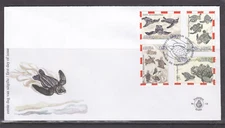 Arubu Issue FDC 2003 (108) Turtles