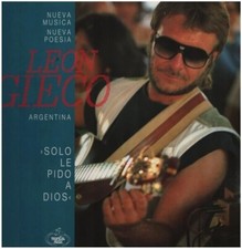 LP de vinilo de música tropical León Gieco Solo Le Pido A Dios casi como nuevo