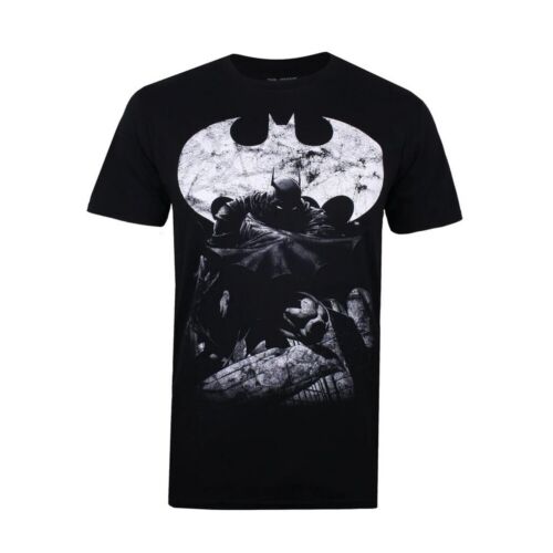Batman Mens Dark Knight Cotton T-Shirt (TV479) - Picture 1 of 4