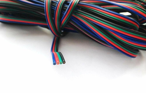 2/4/5 Pin Extension Wire Cable Cord Connector For 3528/5050 LED Strip Light - Picture 31 of 35