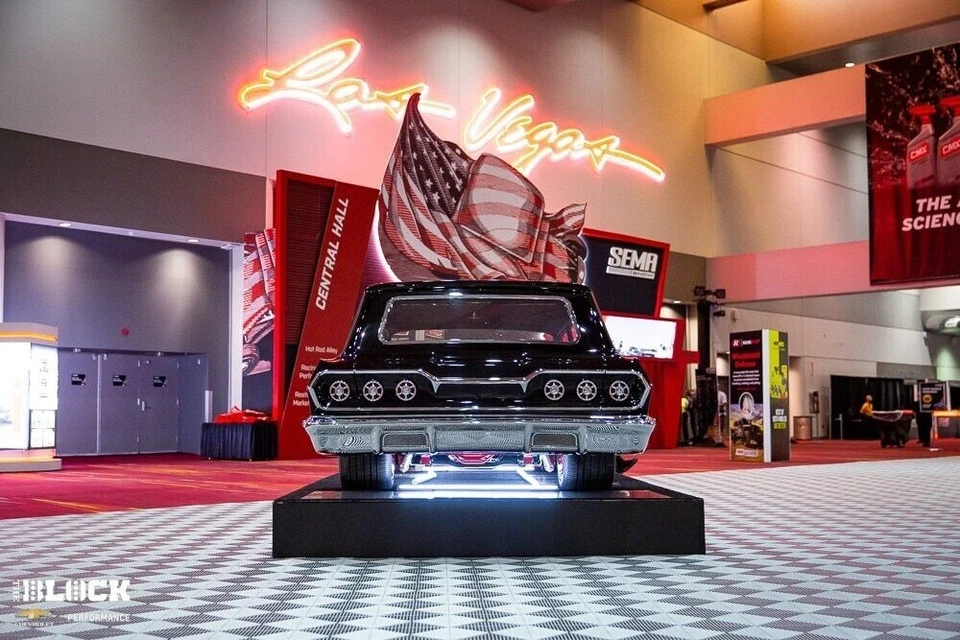 Chevrolet Impala Bel Air 1963 409 Z11 nuevo 8 cuartos OIL PAN EXT. DEEP 3816322 Foto 3 de 4