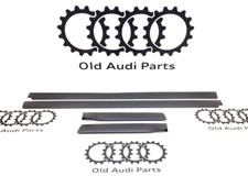 NEU OEM Original Zierleiste Abschlussleiste SET Audi Cabrio S2 Coupe Typ89
