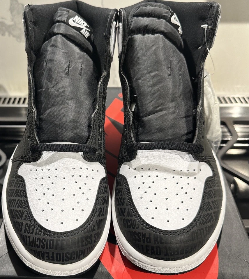 Talla 12 - Air Jordan 1 Retro Alto OG RE2PECT 3M Reflectante 555068-008 Nike AJ 1 Foto 3 de 4