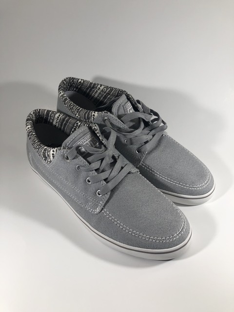 mens white canvas deck shoes