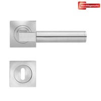 Karcher TüRdrüCker-Rosetten-Garnitur ER31Q Tasmania Quadratisch Edelstahl Bb