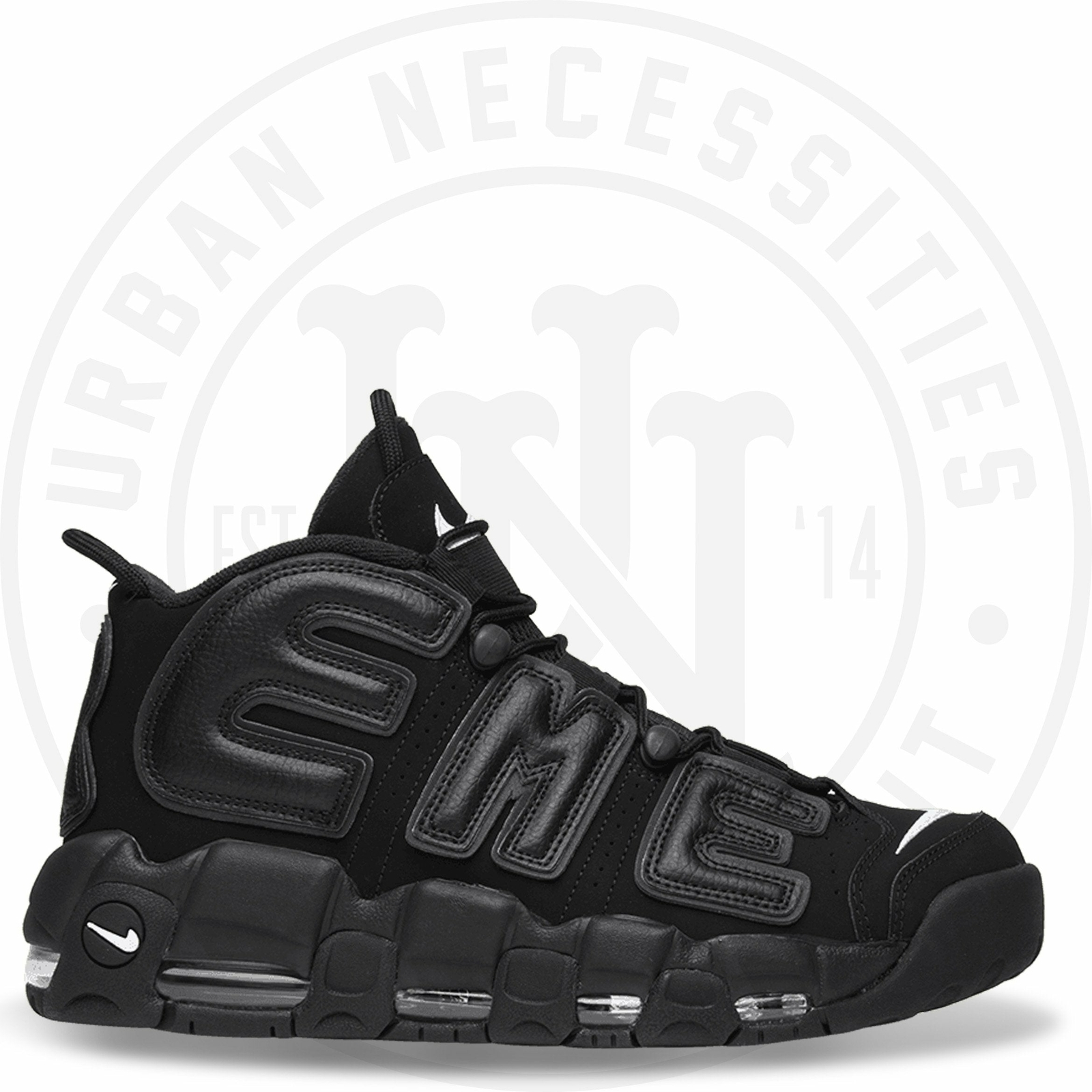 Size 13 - Nike Air More Uptempo x Supreme Black 2017 for sale online | eBay