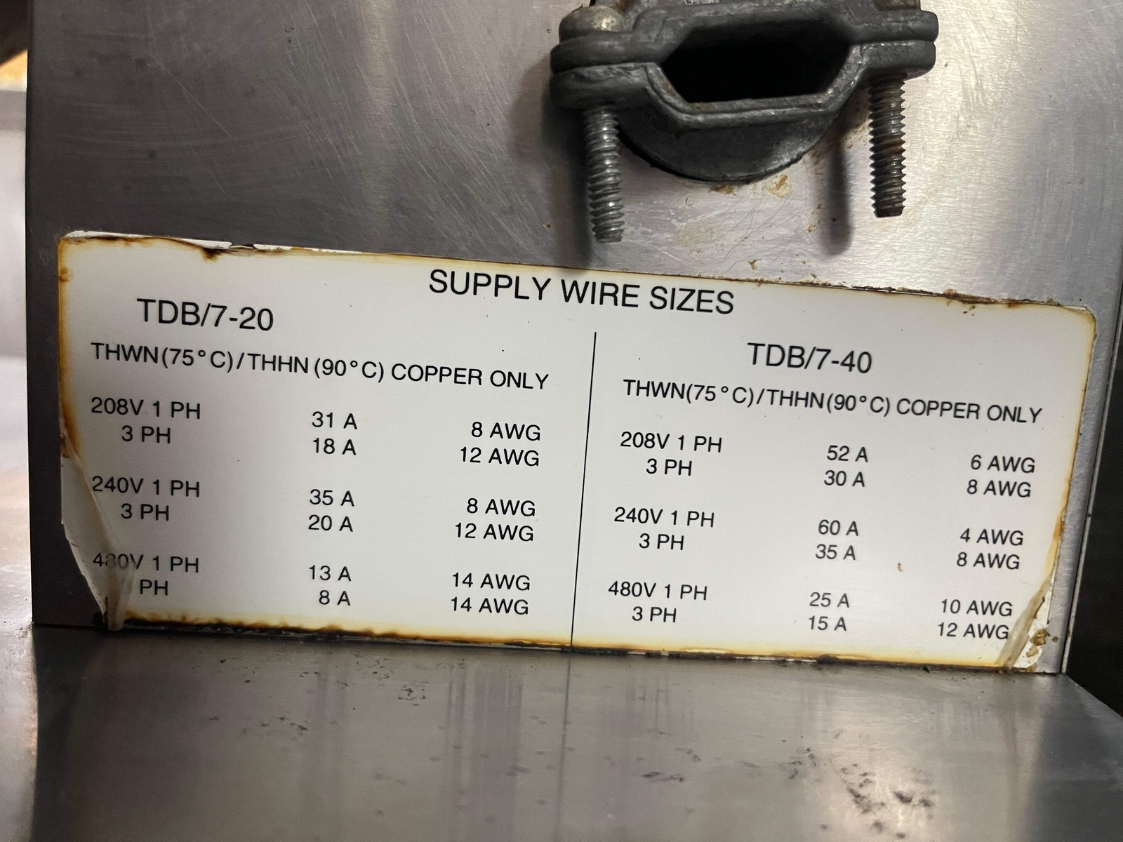 Used Groen TDB/7-40 Electric Tilting Stainless Steel Steam Kettle 40qt 208V 3Ph