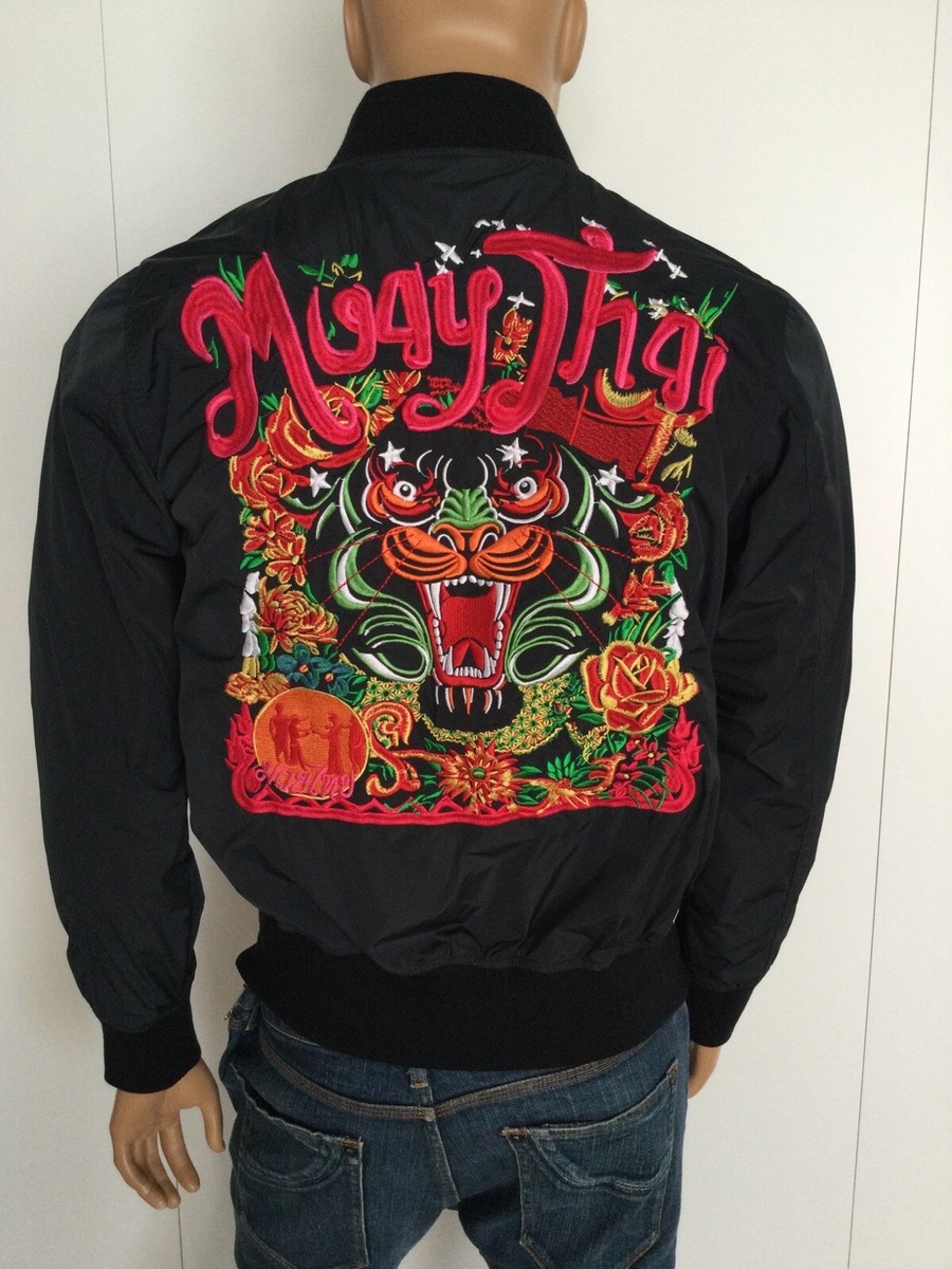 Roots Of Fight Muay Thai Stadium Black Jacket Size M | eBay