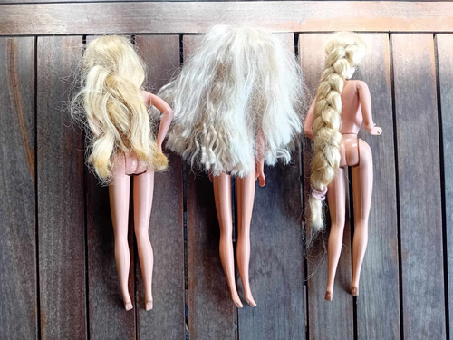 3 Barbie Mattel 1966/76 Holliwood Hair - Usato. - Foto 5 di 8