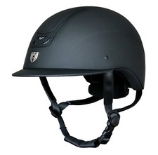 Tipperary Royal Helmet Traditional Brim - Matte Black / Matte Black Trim - 9500