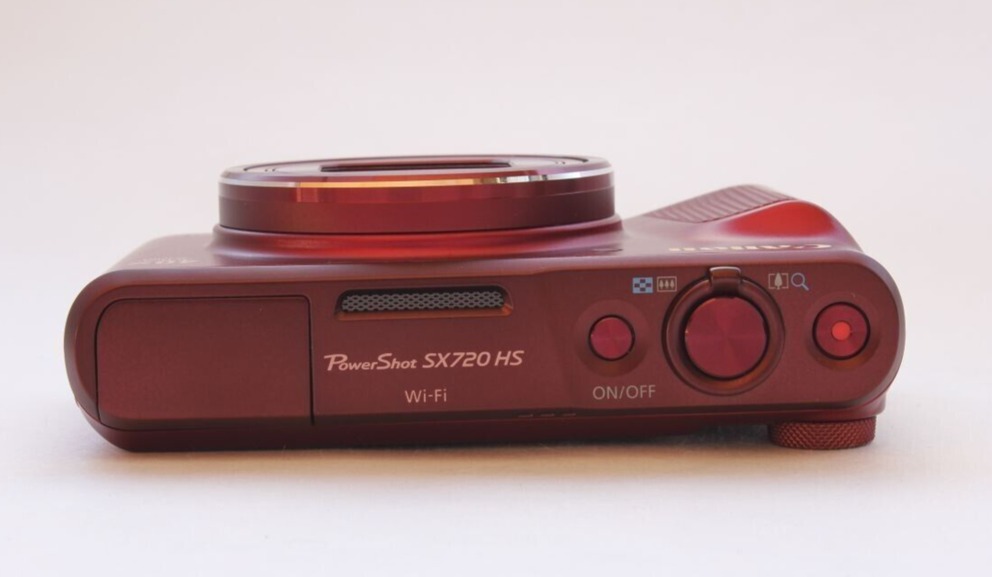 美品 キャノン Canon PowerShot SX720 HS レッド 917 Exc+4 in Box] Canon PowerShot SX720 HS Red 20.3MP Compact