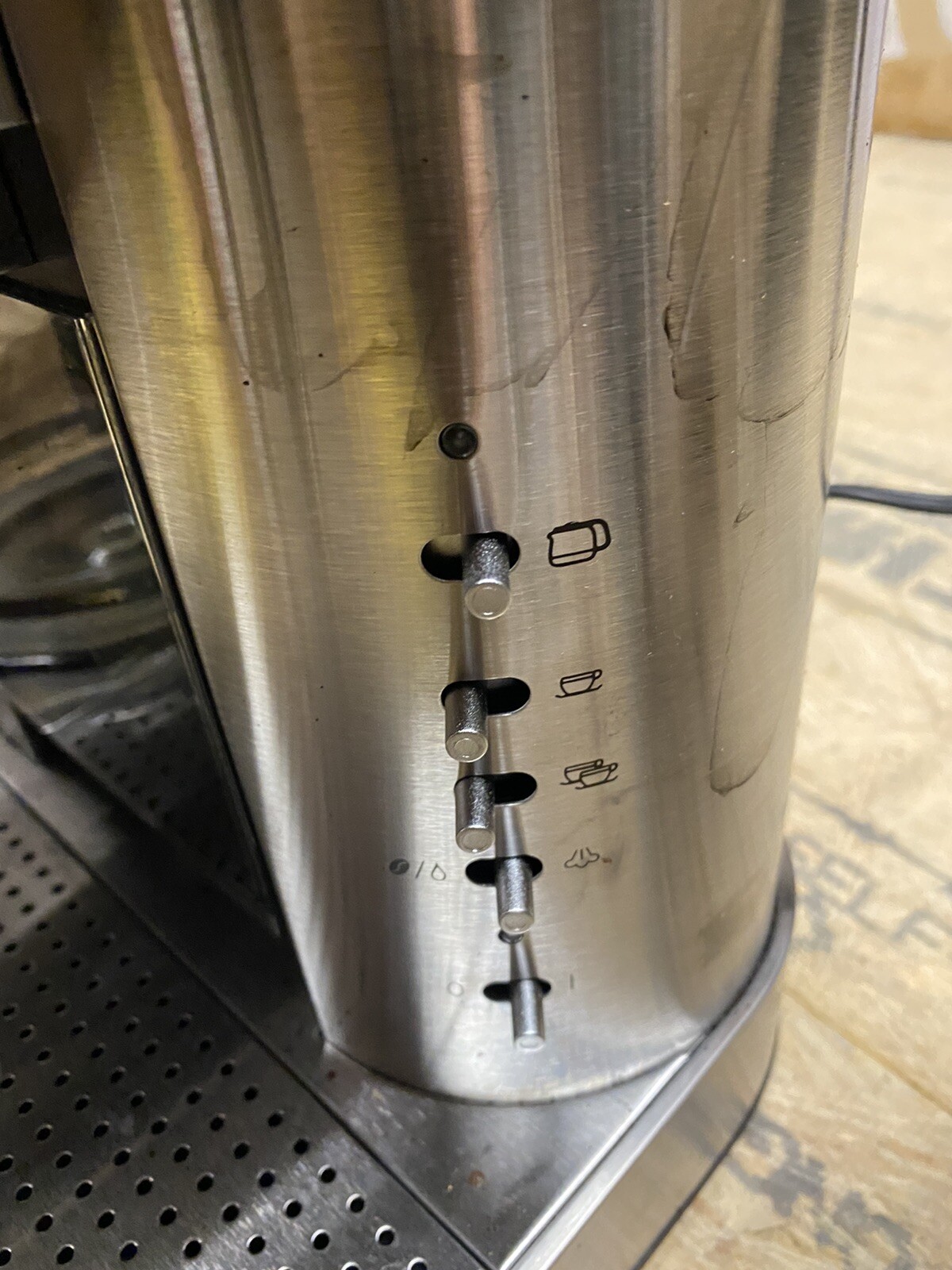 Espressione Combination Stainless Steel Espresso + Coffee Maker
