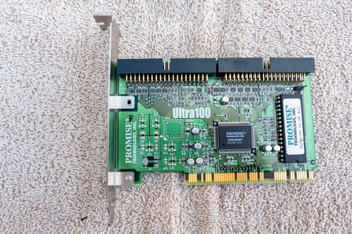 Promise Technology Ultra 100 Dual IDE PCI Controller Card