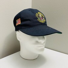 Vintage JFK Memorial Hyannis, MA Embroidered Logo Adj Baseball Cap Hat USA Made