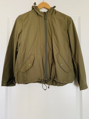 crop rain jacket
