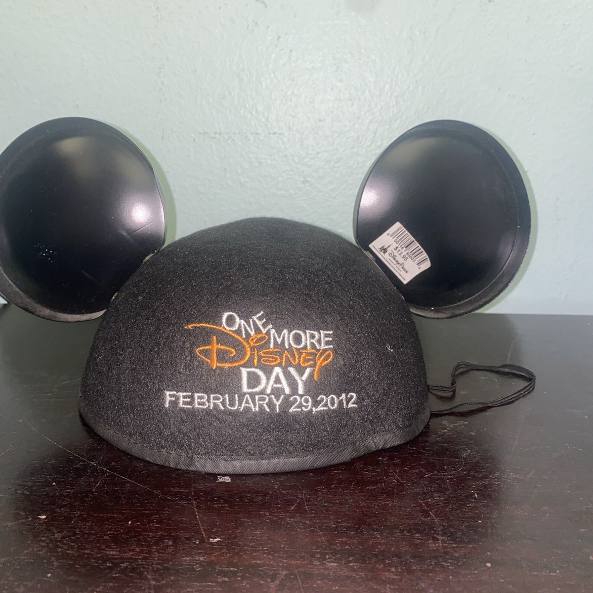 Disney Mickey Mouse Ears One More Disney Day Feb 29 2012 Leap Year LE Hat RARE PHOTOS: Limited Release Alex Maher “Mickey Through the Years  main image 4