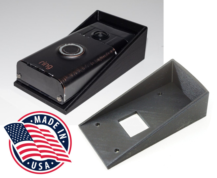 Rain, Snow, Sun Protection Hood Cover for Ring Video Doorbell Gen 1 (1st gen)