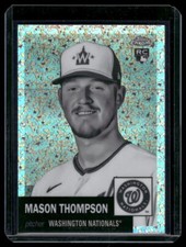 2022 Topps Chrome #295 Mason Thompson Black and White Diamond  RC - 661