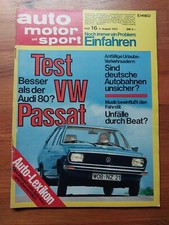 AMS 16/1973 Ford Capri RS (Gerstmann-Tuning) - VW Passat LS