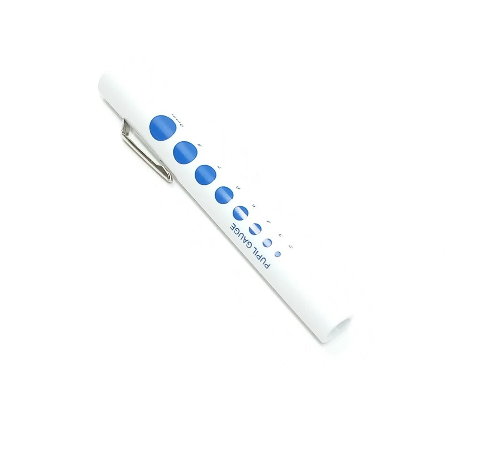 Professional Medical Pen Light White W/Pupil Gauge, New, EMT, EMS Pen Light - Image 2 of 2