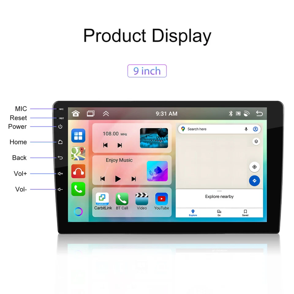 6+128GB FOR MAZDA BT50 2012-2019 ANDROID 15 CAR STEREO RADIO GPS RDS HEAD UNIT - image 4 of 4