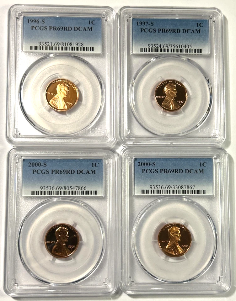 1992s-2019w (20) Lincoln Proof Cents All PR69DCam PCGS Includes Blue PCGS Holder - Image 3 of 4