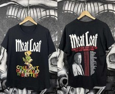 Meat Loaf Band Rock Tour short sleeve black color 2 side T-Shirt VK12497