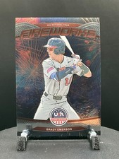 2026 Panini Stars & Stripes Prizm FIREWORKS 🎆 #17 GRADY EMERSON