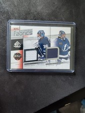 2022-23 UD SP Game Used All-Star Skills Fabrics Jack Campbell Andrei Vasilevskiy