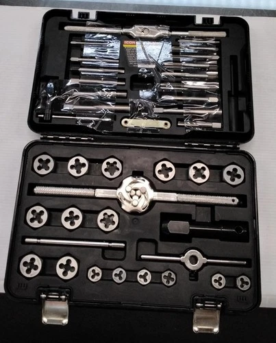  ICON TDMT-41 Professional Tap & Die Set - Metric 41 Piece (59159) - product listing photo