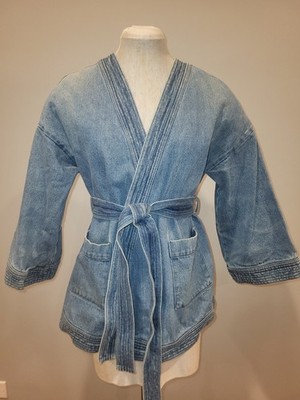 PFRsons Denim Wrap Jacket Size 2