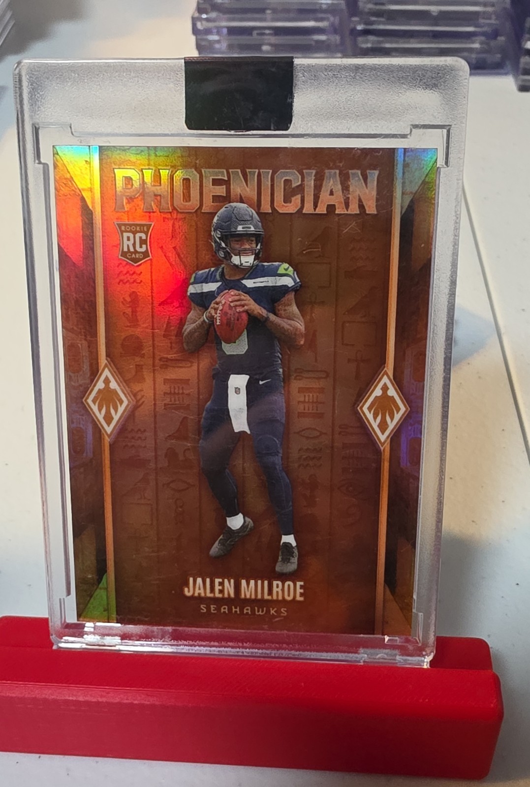 2025 Panini Phoenix - Phoenician Jalen Milroe #9 (RC) Case Hit!