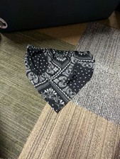 SHEIN Black Paisley Bandana Print Tube Top Si...